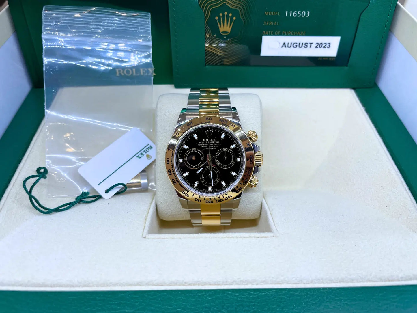 Rolex Daytona 116503 Black Dial Mint 2023 - Impossible Watches