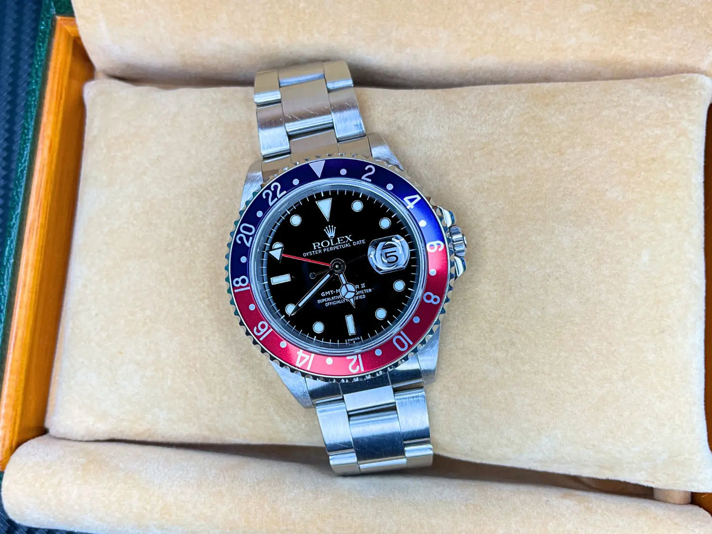Rolex GMT-Master II 16710 Pepsi 1999 - Impossible Watches