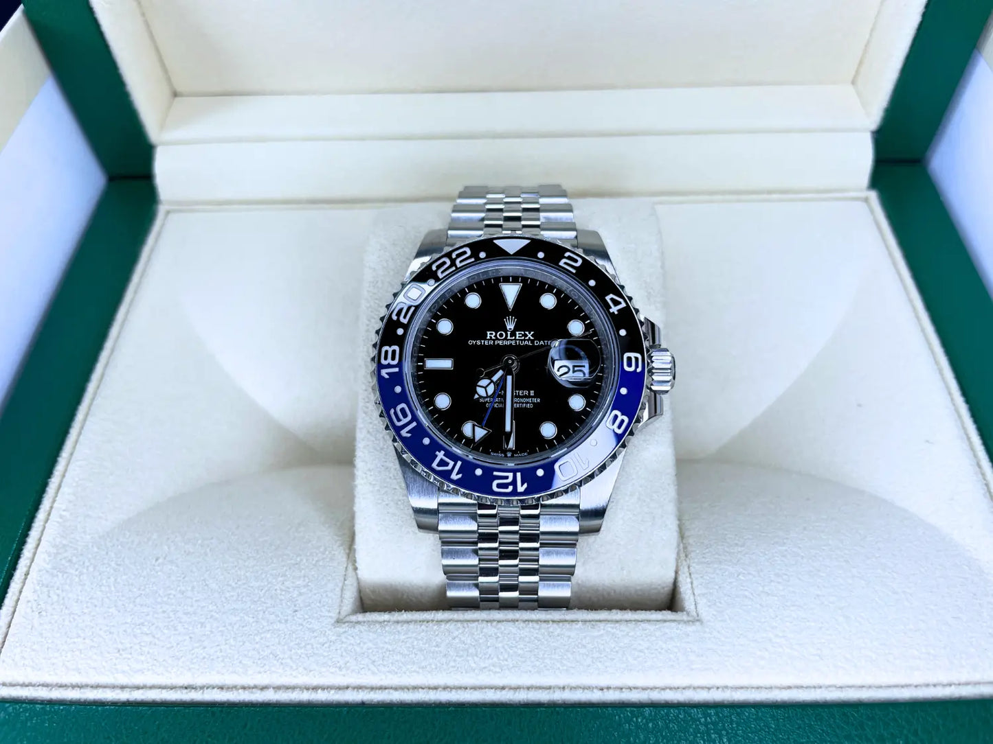 Rolex GMT-Master II "Batgirl" Full Stickers BNIB 2025 - Impossible Watches