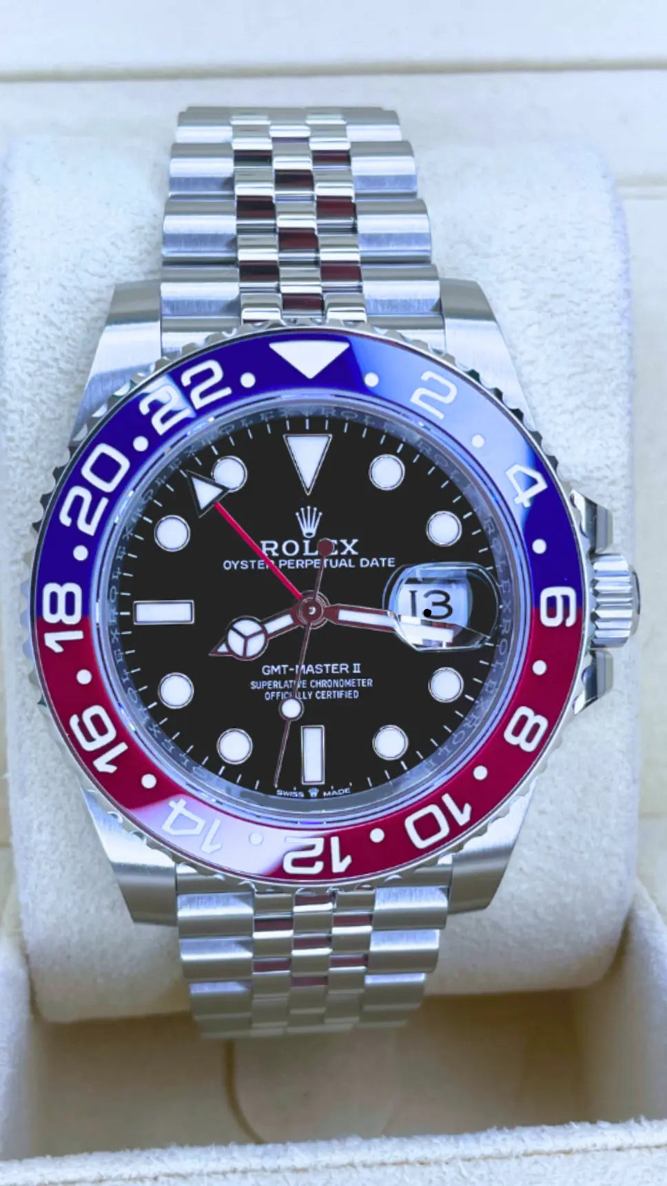 Rolex GMT-Master II "Pepsi" Jubilee BNIB - Impossible Watches
