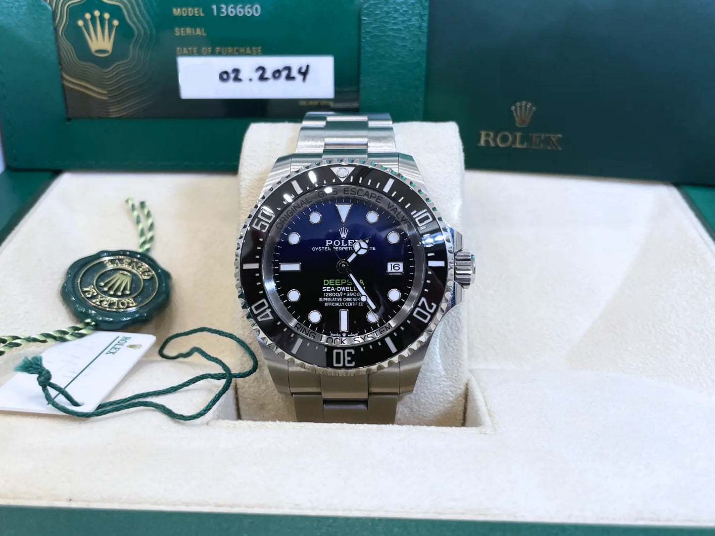 Rolex Sea-dweller Deepsea "JC" MKII Dial - Impossible Watches