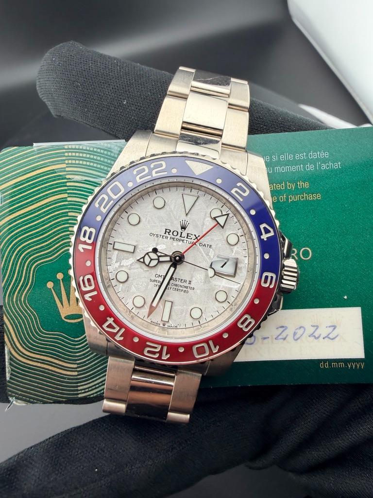 Rolex 126719BLRO GMT-Master II Pepsi Meteorite MINT 2022