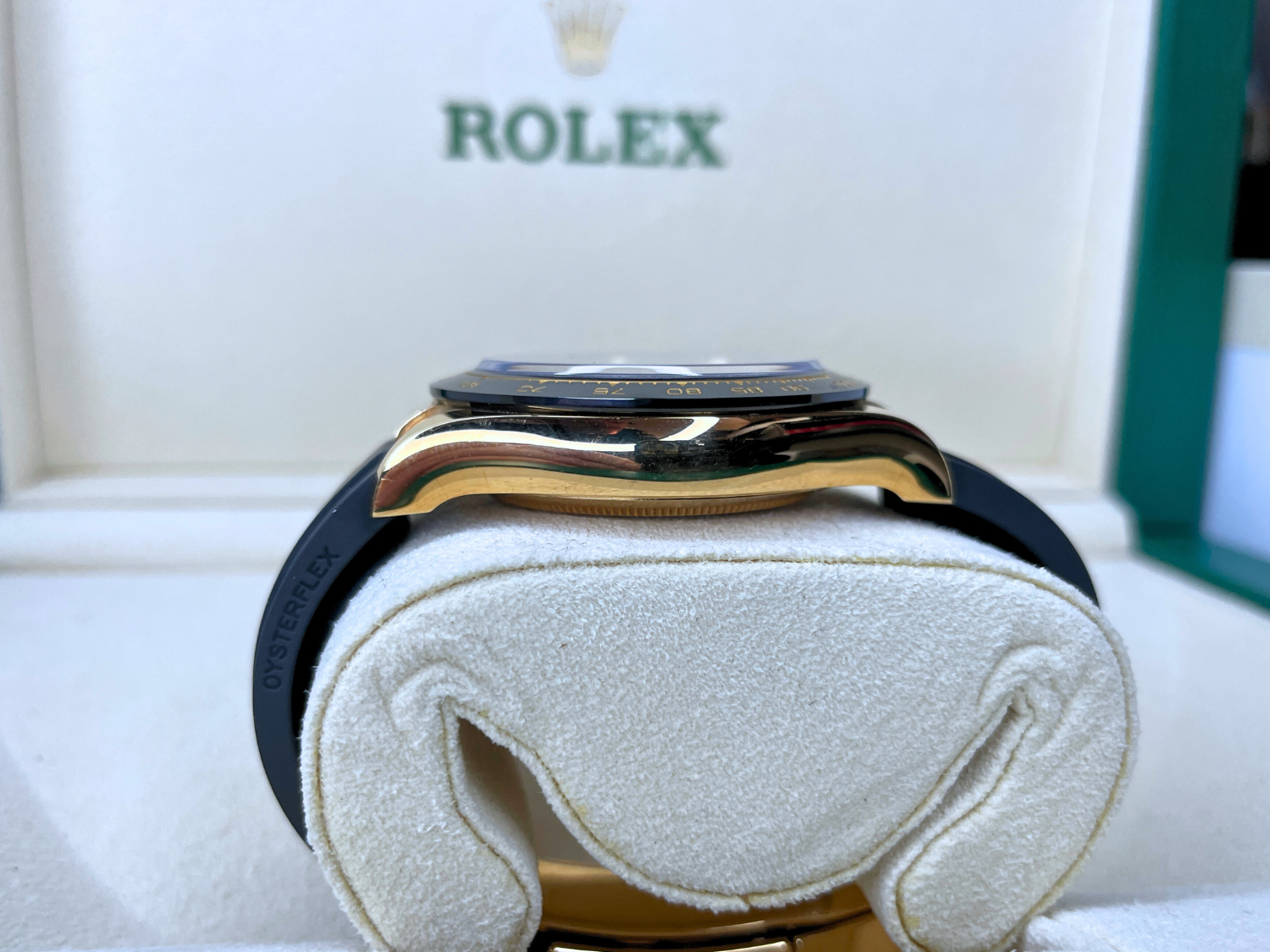 Rolex Daytona YG Black Diamond Dial MINT Rolex - For Sale