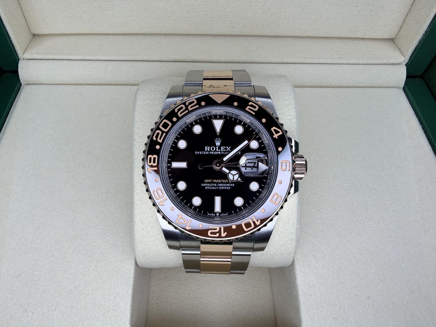 Rolex 126711CHNR GMT-Master II Rootbeer Two Tone Oct 2025