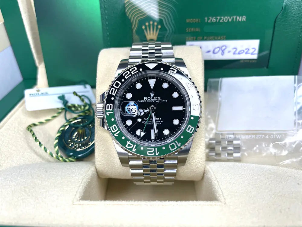 Rolex GMT Master-II "Sprite" 40mm <br>MINT 2022</br> - Impossible Watches