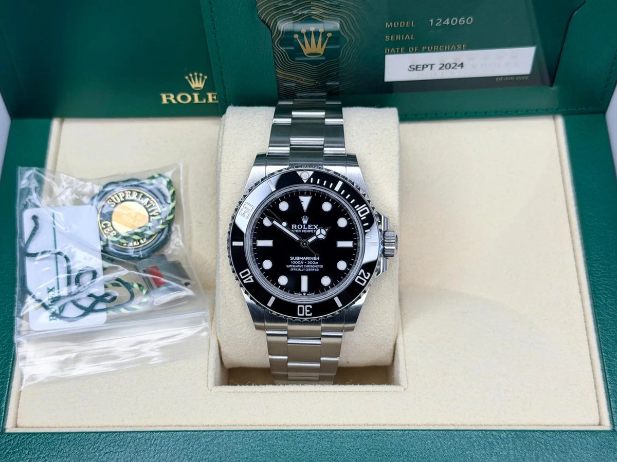 Rolex 124060 Submariner No Date MINT 2024 - Impossible Watches