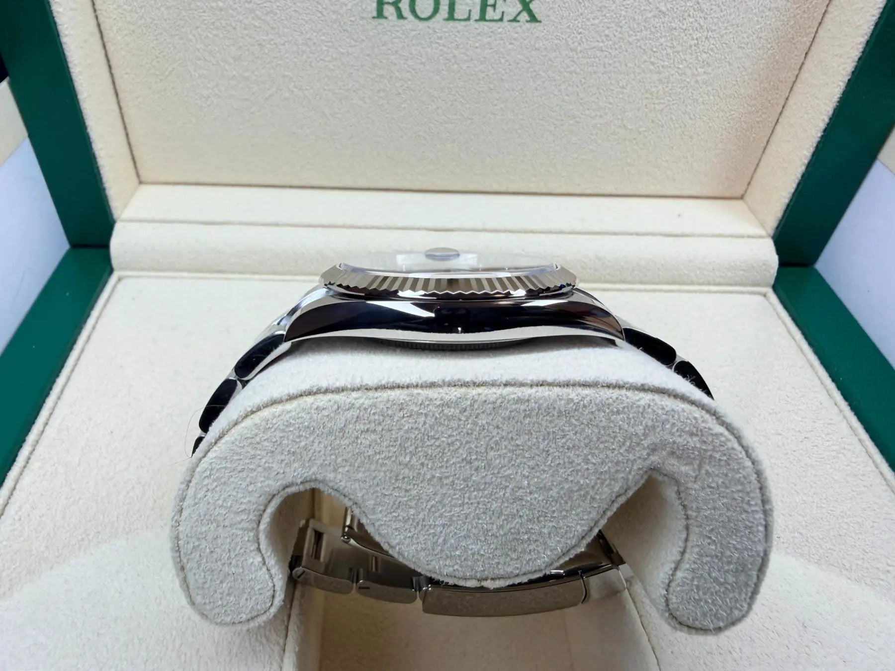 Rolex 126334 Datejust 41 Slate Diamond Dial MINT 2024 - For Sale