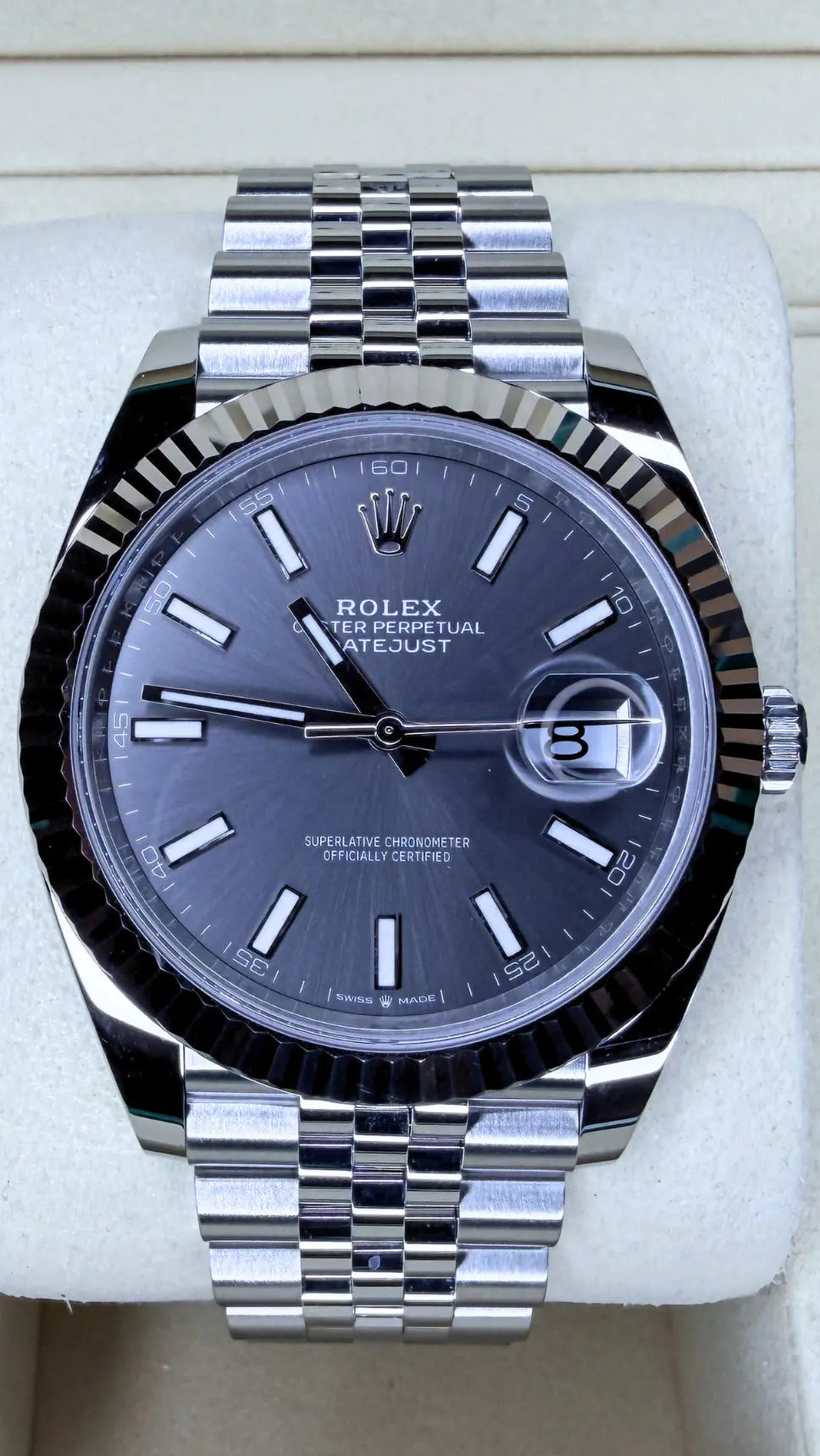 Rolex 126334 Datejust 41 Slate Stick Dial 2025