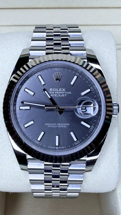 Rolex 126334 Datejust 41 Slate Stick Dial 2025 - For Sale 