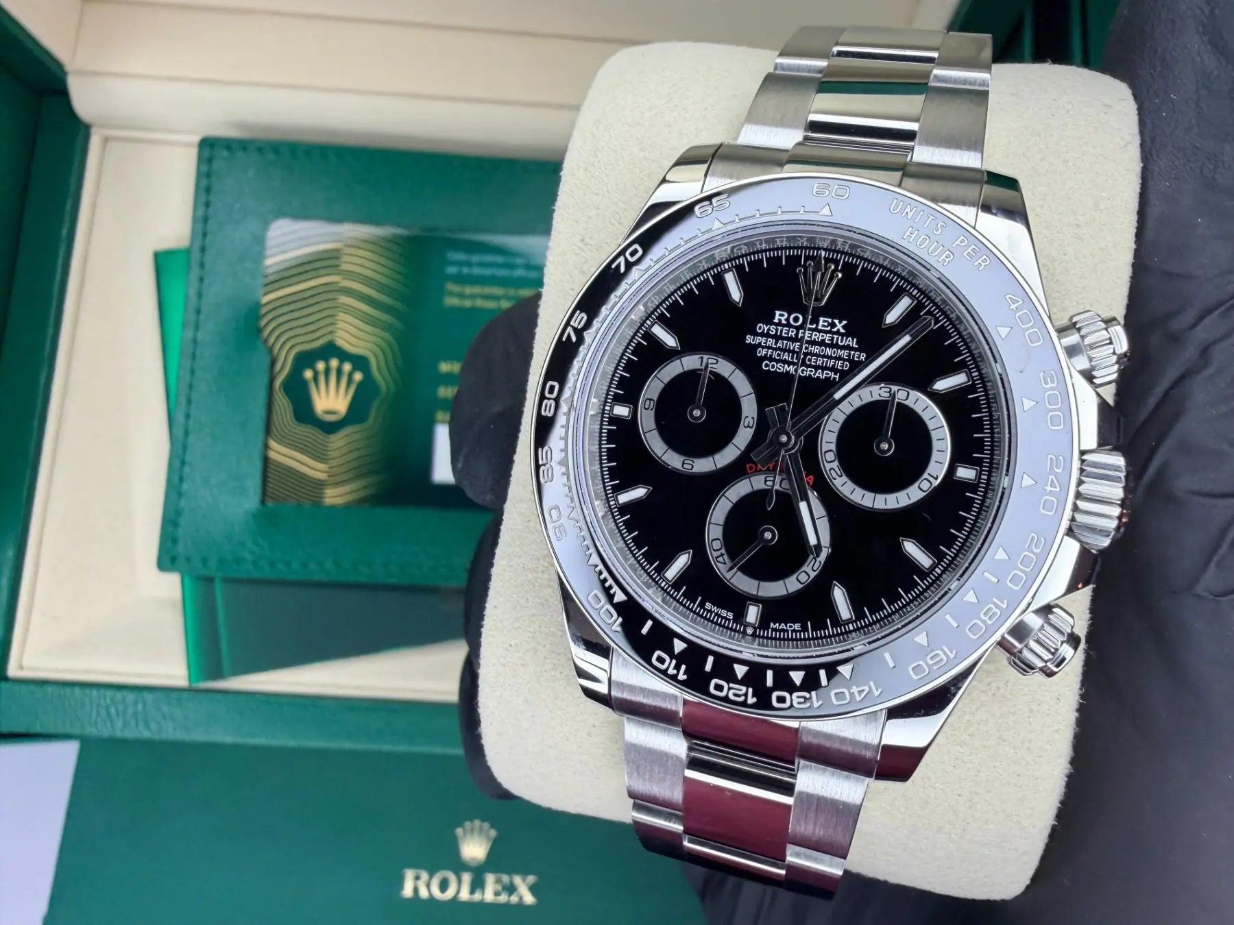 Rolex 126500 Daytona Black Dial BNIB 2025 Rolex - For Sale