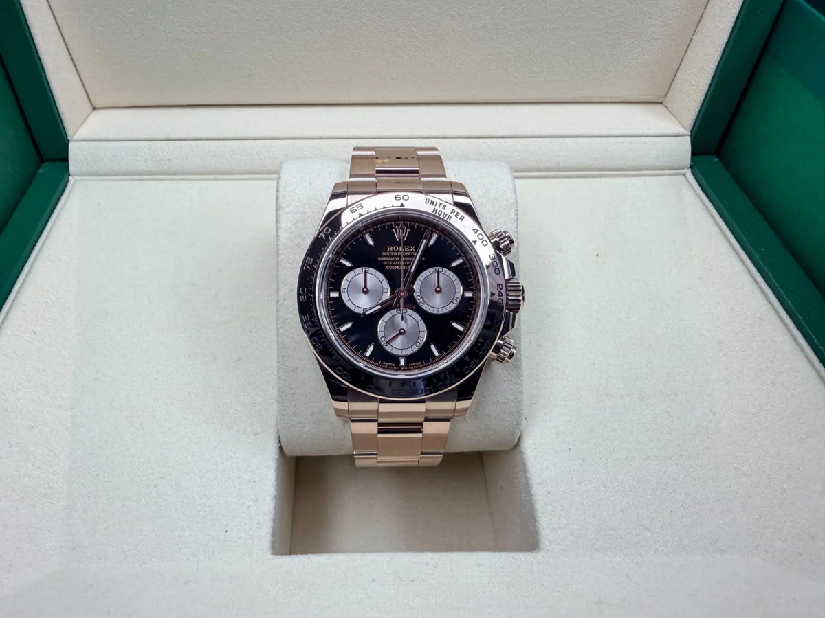 Rolex 126505 Cosmograph Daytona Rose Goldl MINT 2026 - Impossible Watches