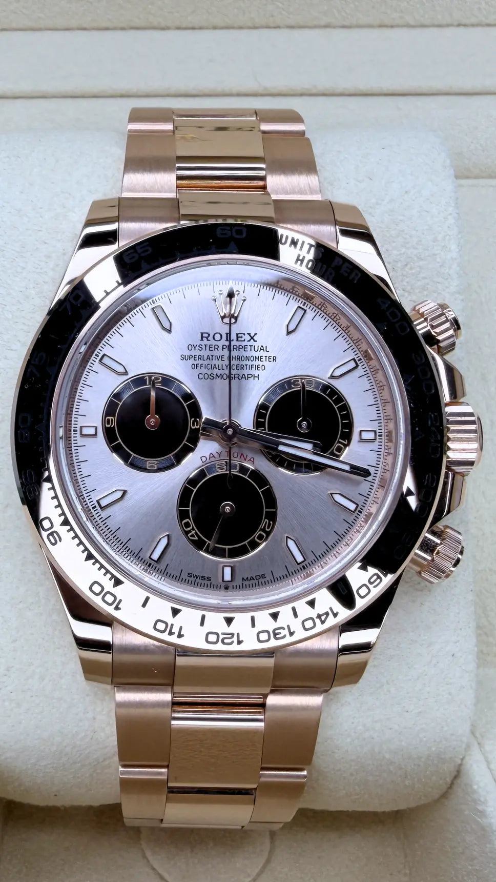 Rolex 126505 Daytona Everose Gold Sundust Dial - Impossible Watches