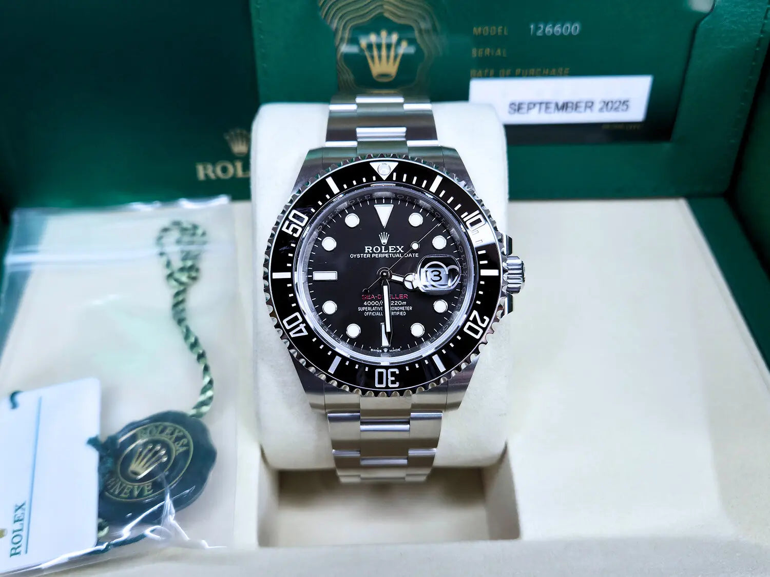 Rolex 126600 Sea-Dweller "SD43" Red Letter BNIB - Impossible Watches