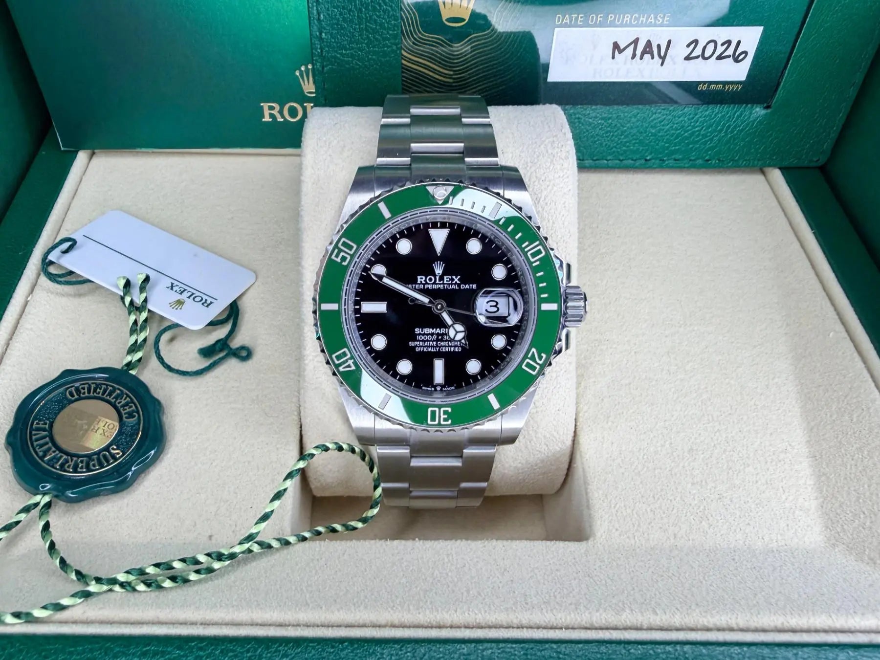 Rolex 126610LV Submariner Date Starbucks MINT 2026 - Impossible Watches