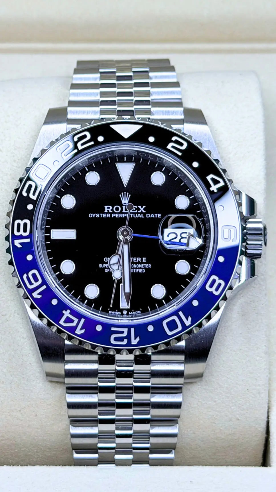 Rolex 126710BLNR GMT-Master II Batgirl NEW 2026 - Impossible Watches