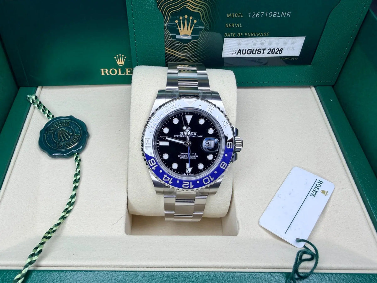 Rolex 126710BLNR GMT-Master II Batman NEW 2026 - Impossible Watches