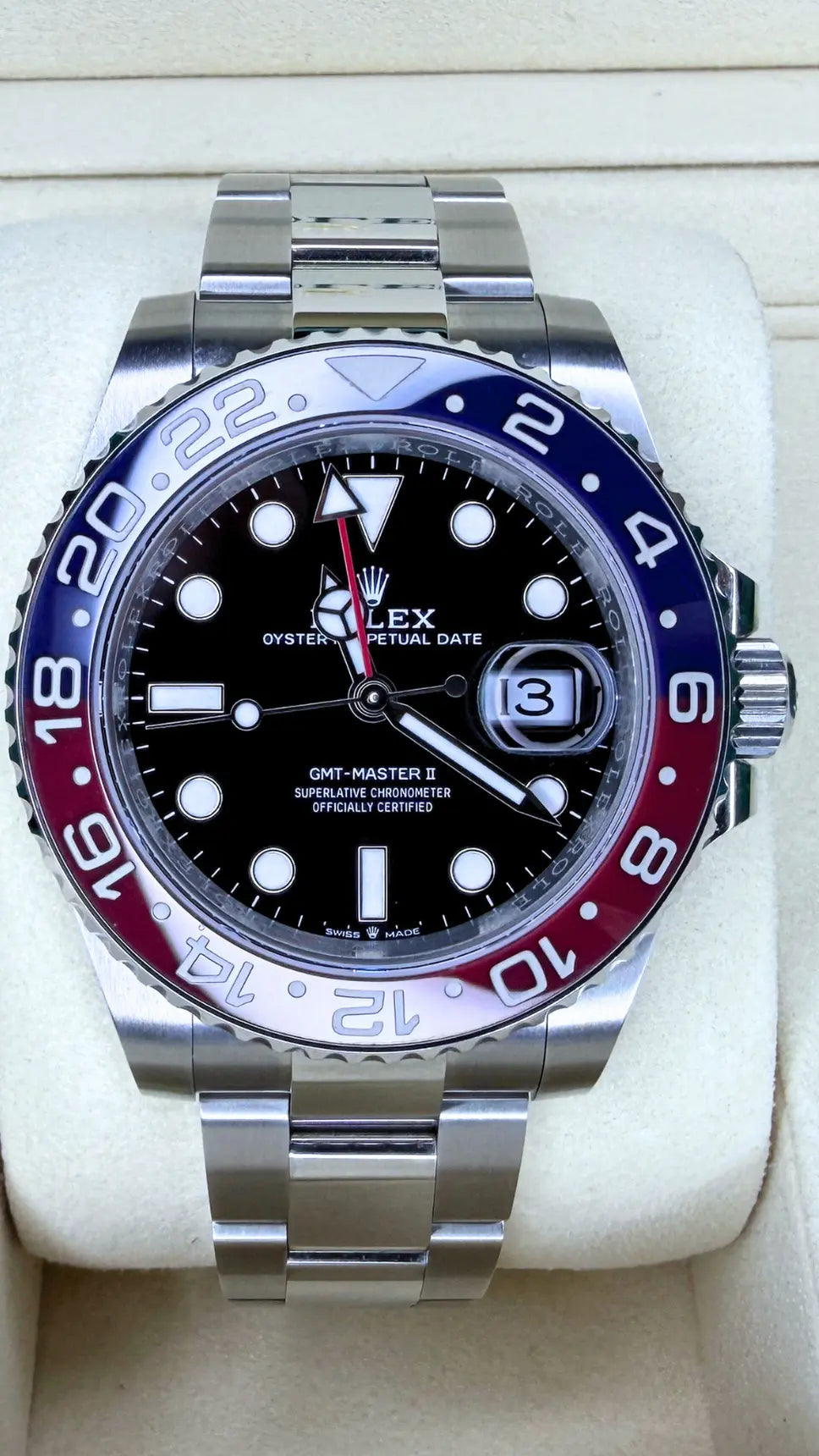 Rolex 126710BLRO GMT-Master II Pepsi MINT 2025 - For Sale