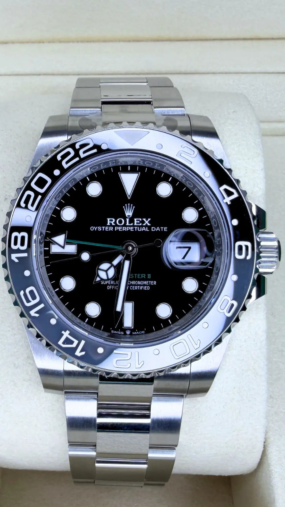 Rolex 126710GRNR "Bruce Wayne" GMT Master-II BNIB 2025 - Impossible Watches
