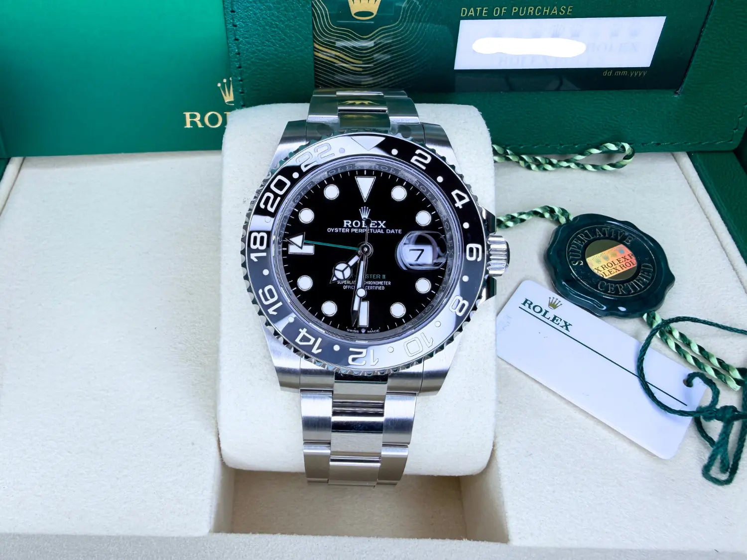 Rolex 126710GRNR "Bruce Wayne" GMT Master-II BNIB 2025 - Impossible Watches