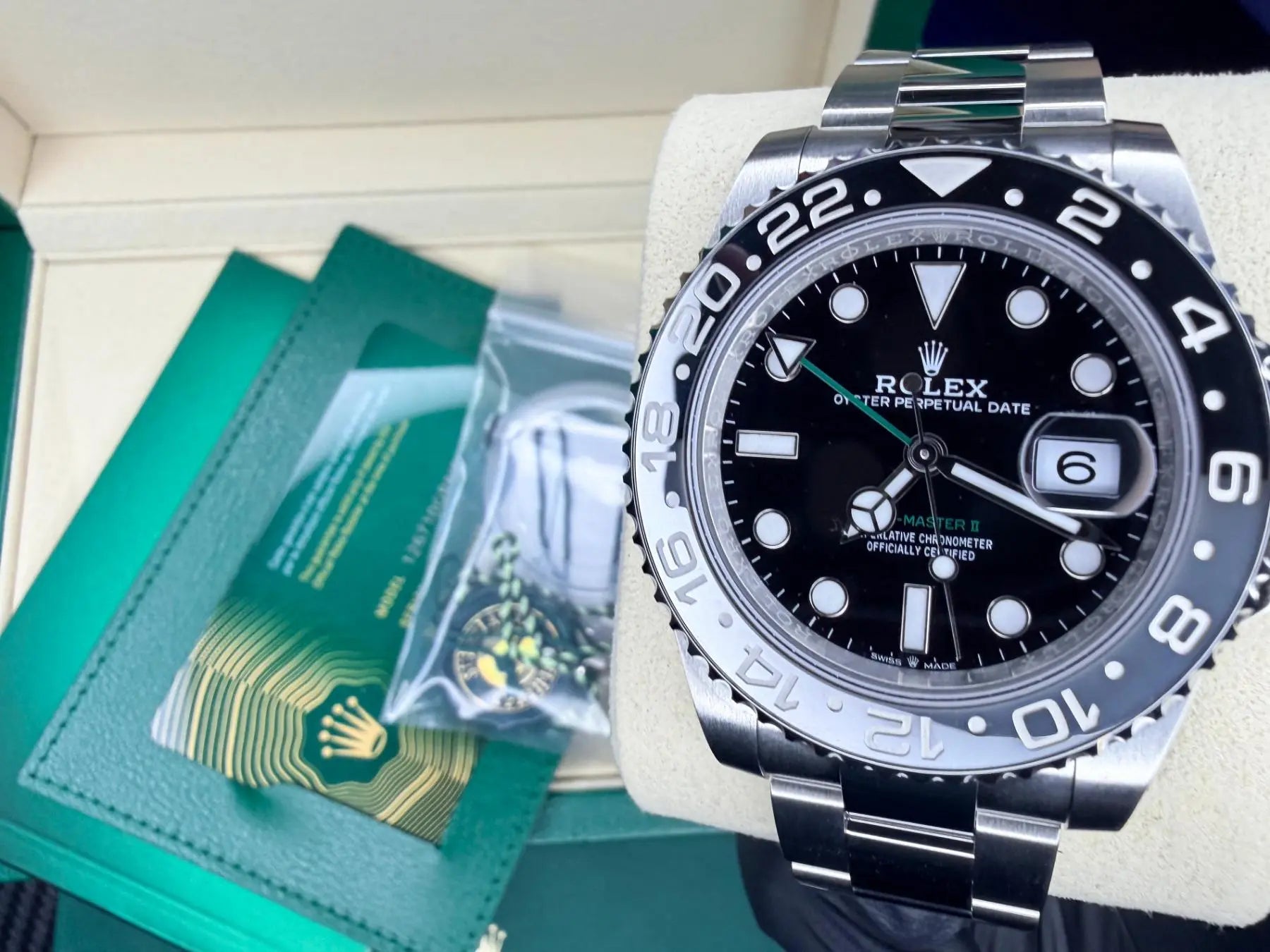 Rolex 126710GRNR GMT-Master II "Bruce Wayne" Oyster 2026 BNIB - For Sale