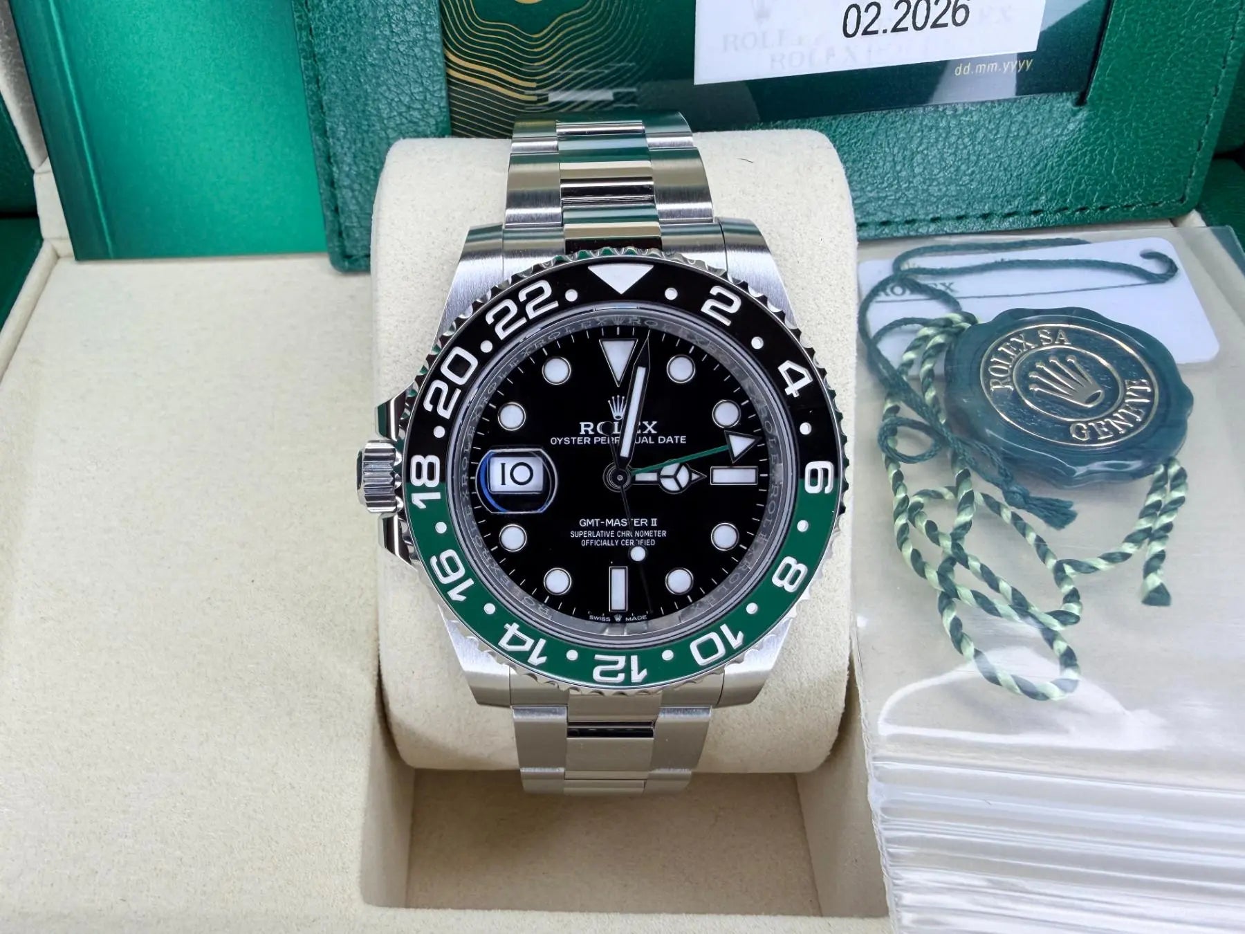 Rolex 126720VTNR GMT-Master II "Sprite" BNIB 2026 - Impossible Watches