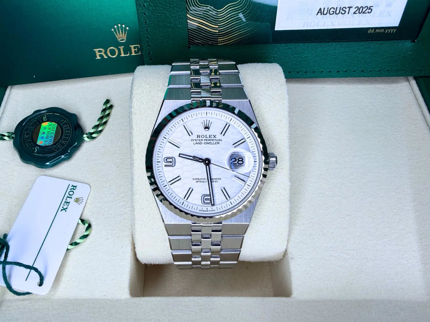 Rolex 127234 Land-Dweller 36mm MINT 2025 Rolex - For Sale