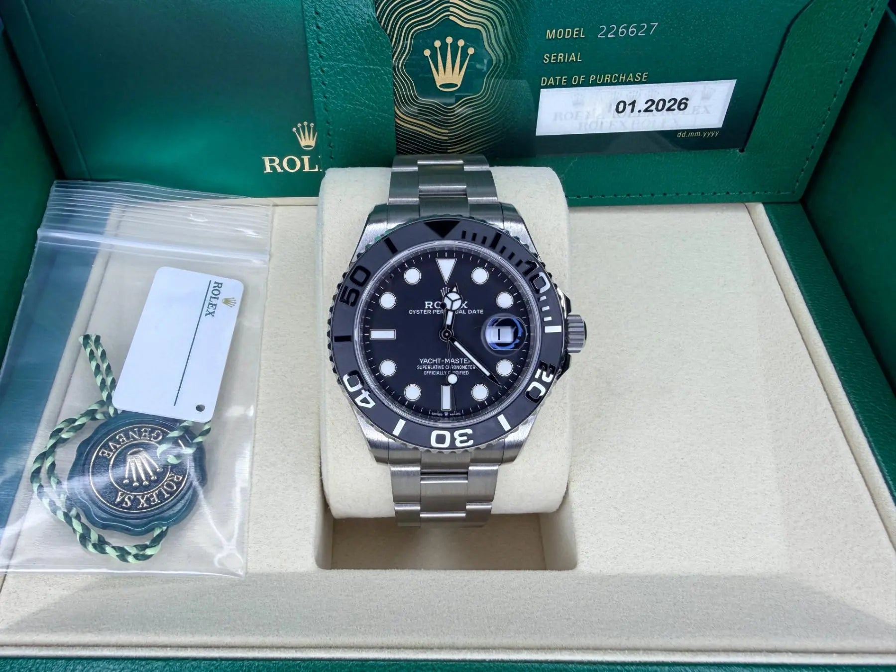 Rolex 226627 Yacht-Master Titanium 42 BNIB 2026 - Impossible Watches