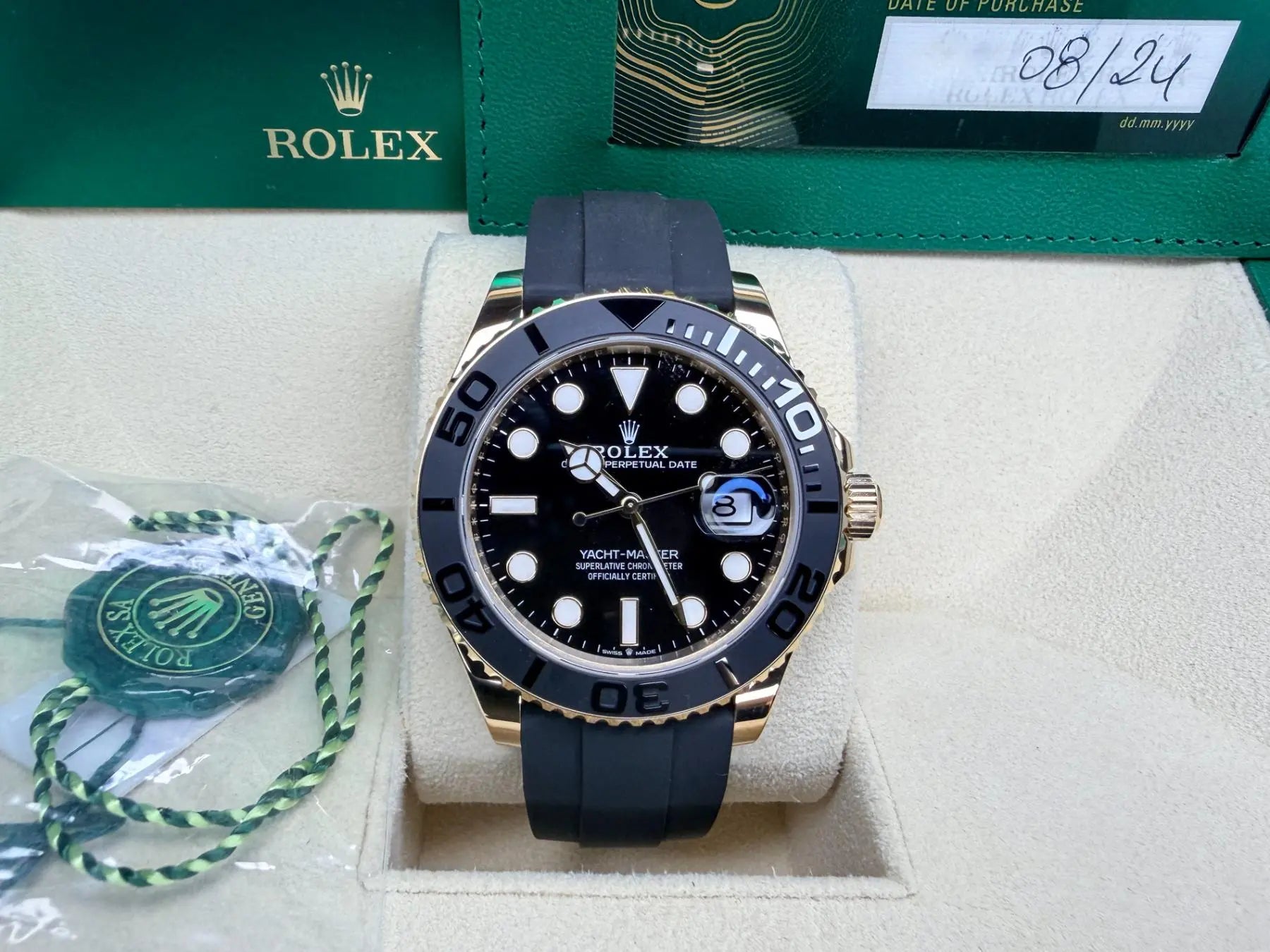 Rolex 226658 Yachtmaster 42 Yellow Gold MINT 2024 Rolex - For Sale