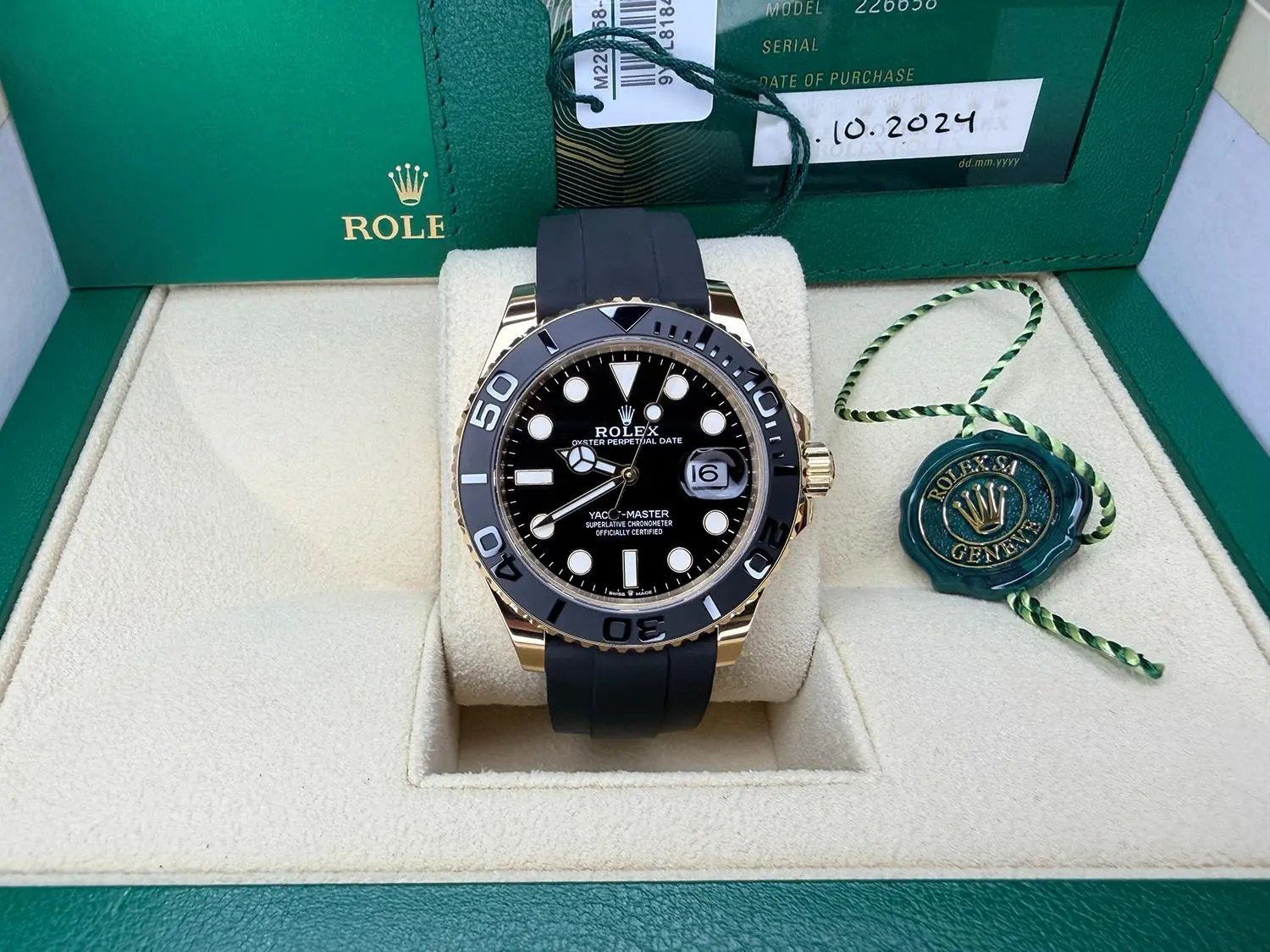 Rolex 226658 Yachtmaster 42mm Yellow Gold - Impossible Watches
