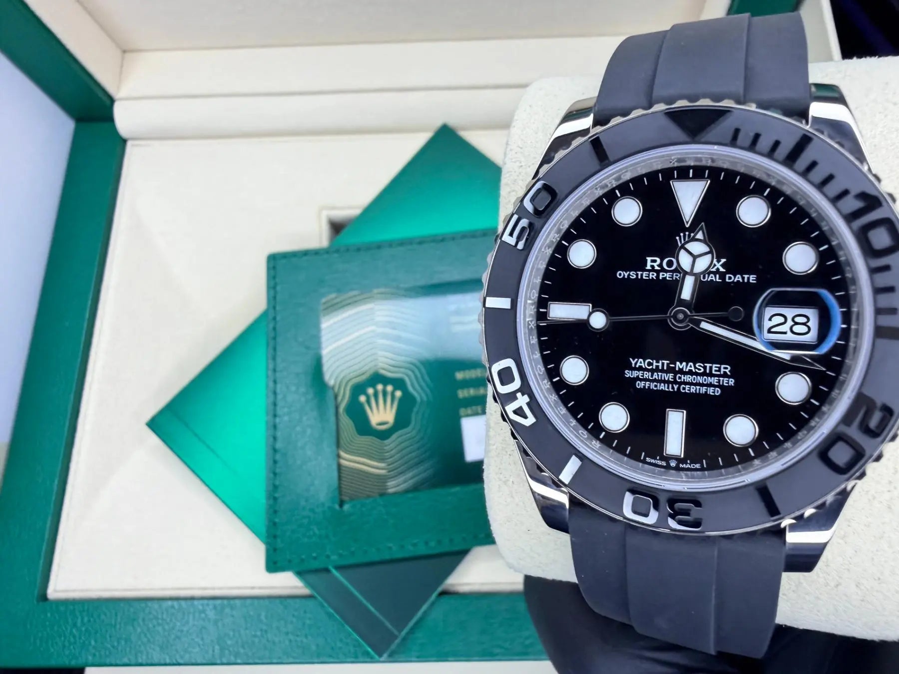 Rolex 226659 Yacht-Master 42 White Gold MINT 2024 Rolex - For Sale