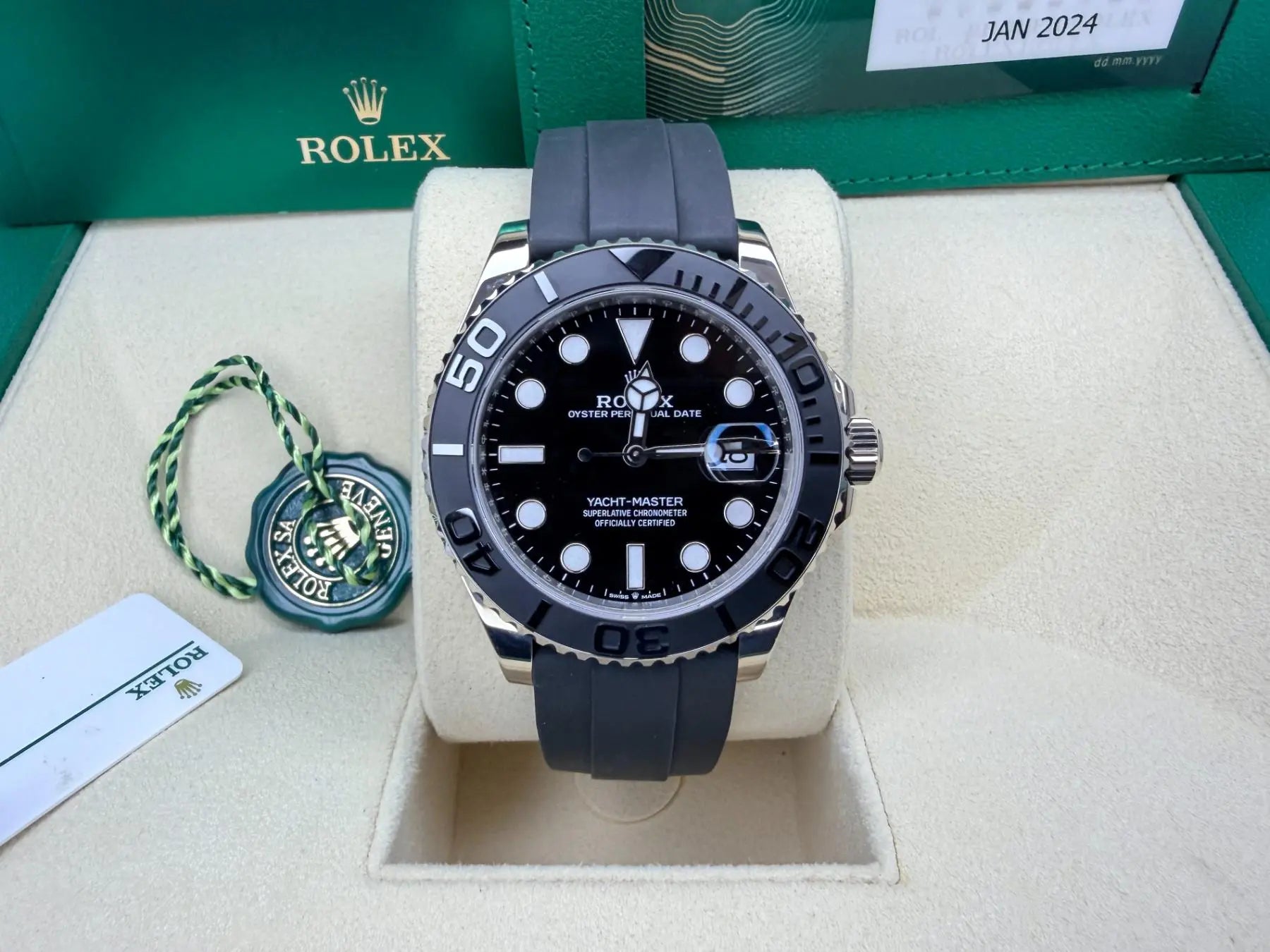 Rolex 226659 Yacht-Master 42 White Gold MINT 2024 Rolex - For Sale