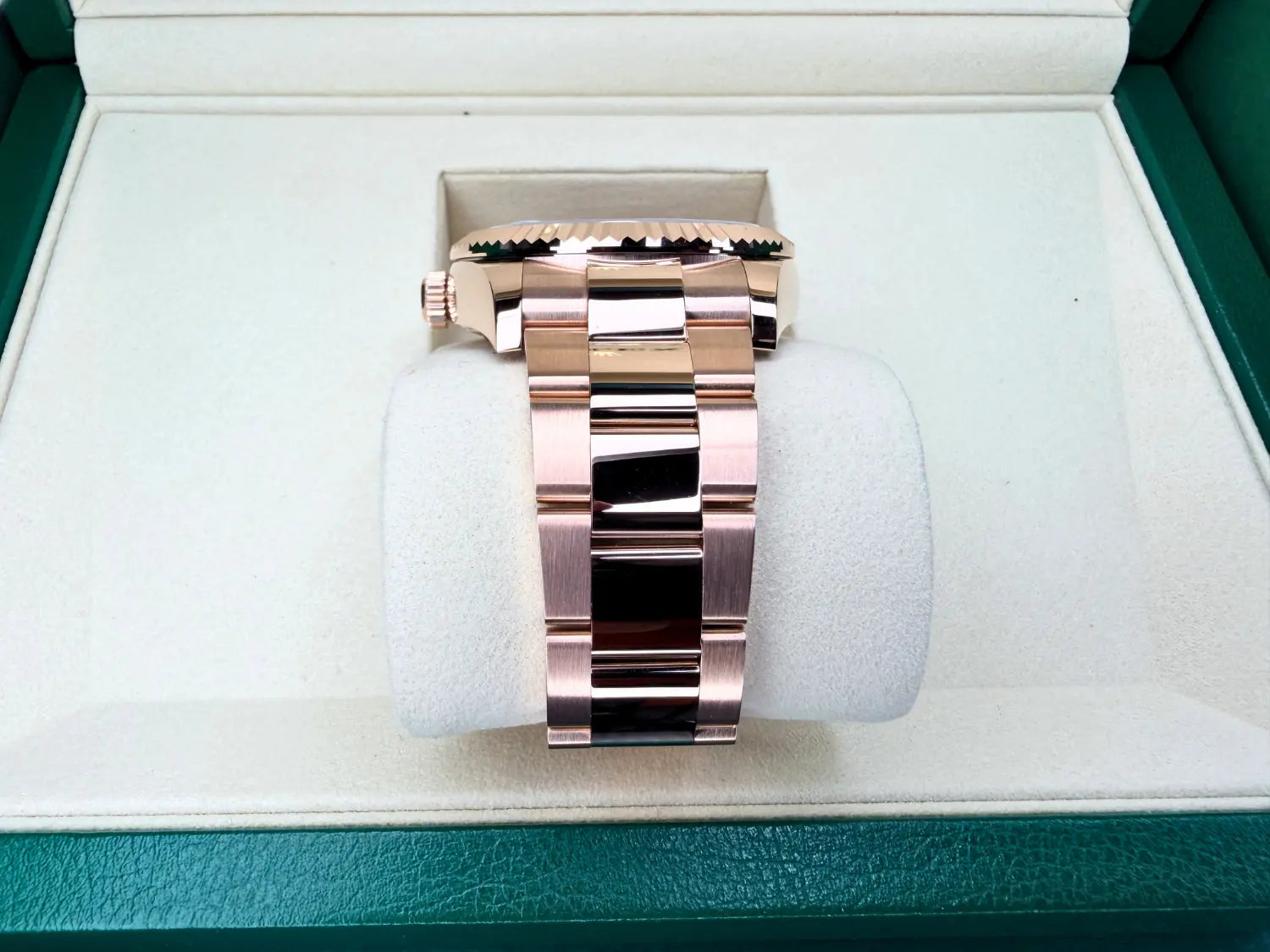 Rolex 336935 Sky-Dweller Rose Gold Blue Dial BNIB - Impossible Watches