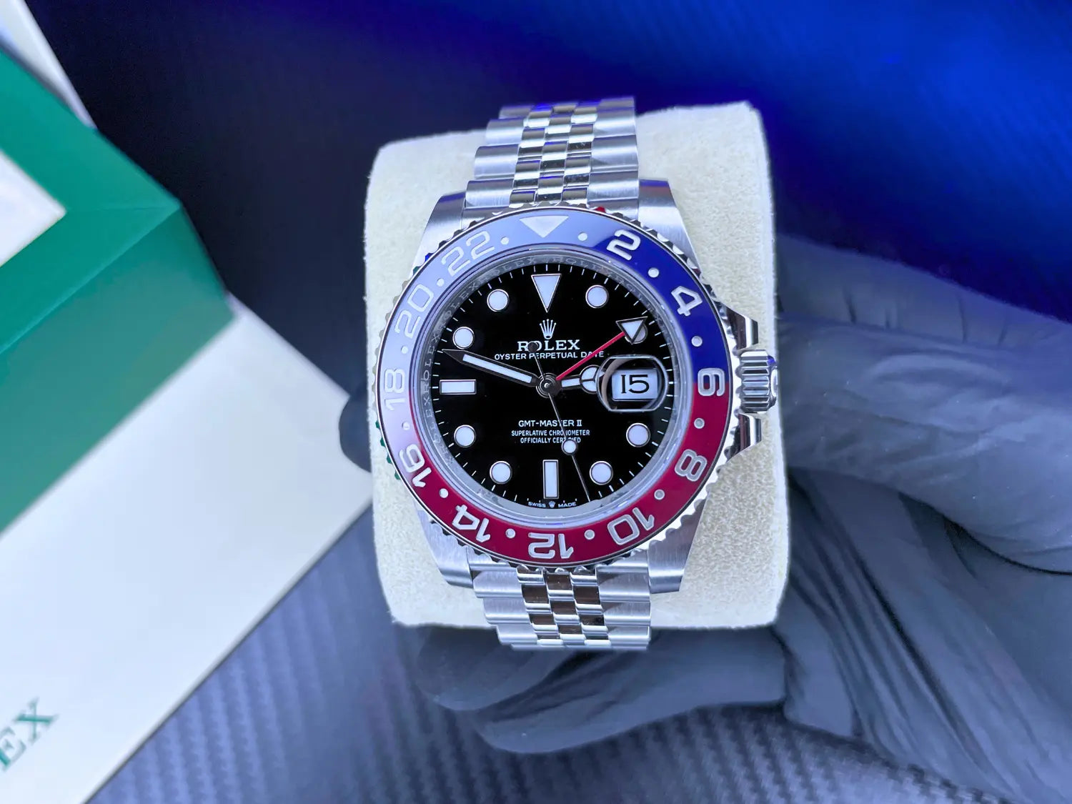Rolex GMT-Master II Pepsi 40mm BNIB 2023 - Impossible Watches