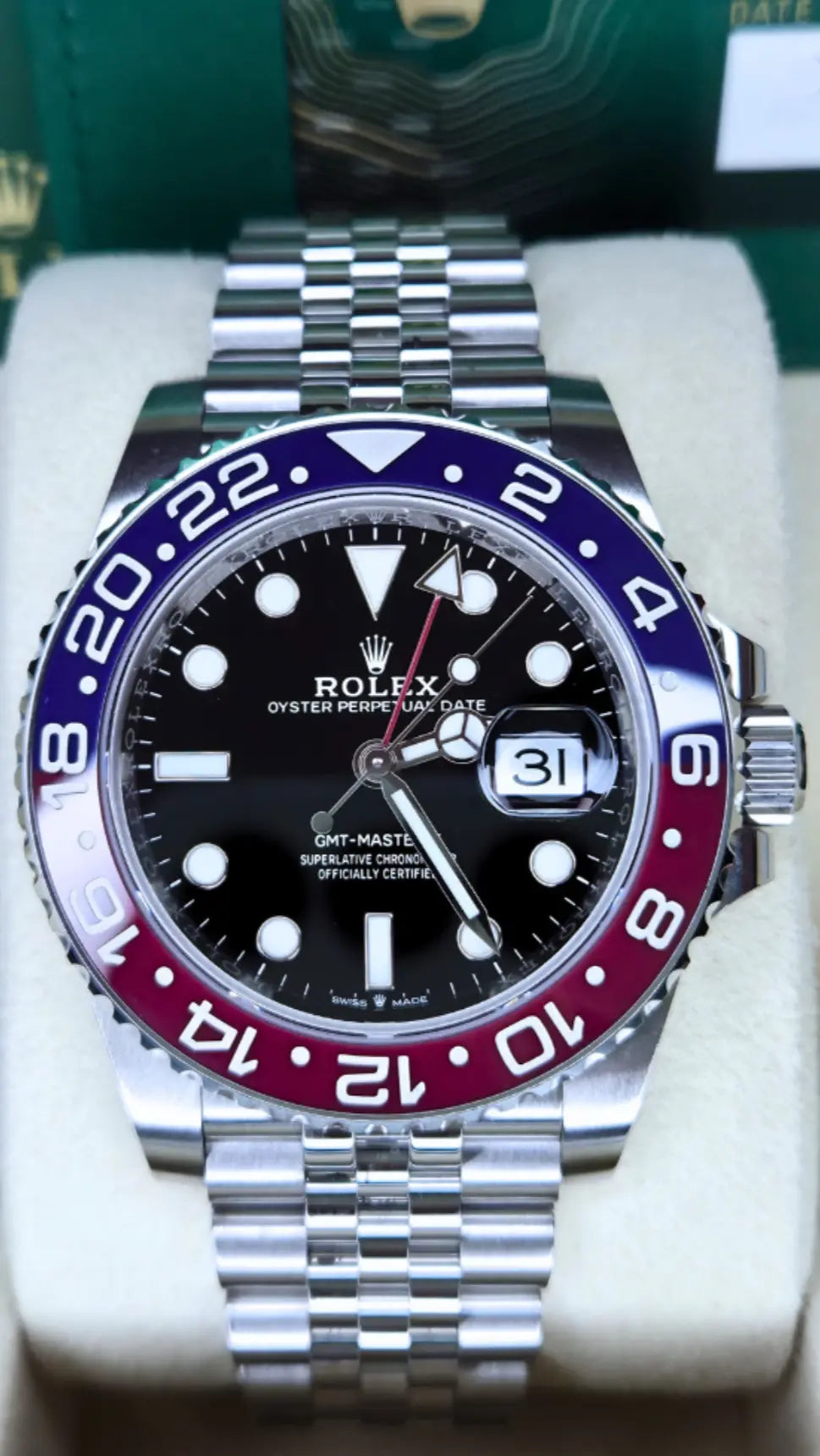 Rolex GMT-Master II Pepsi Jubilee Mint 2021 Rolex - For Sale