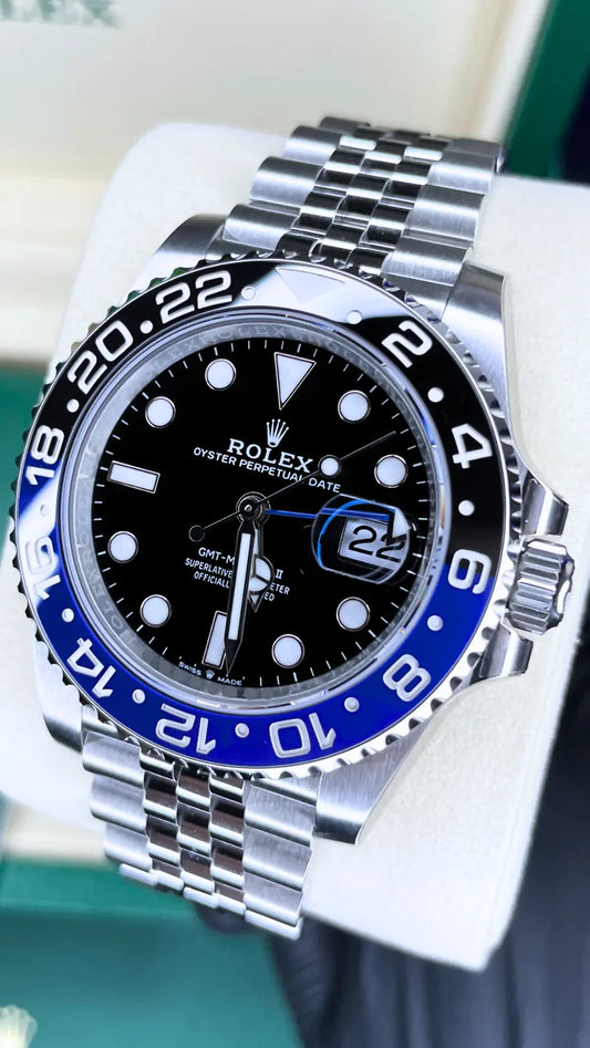 Rolex GMT-Master II "Batgirl" Full Stickers BNIB 2025 - Impossible Watches