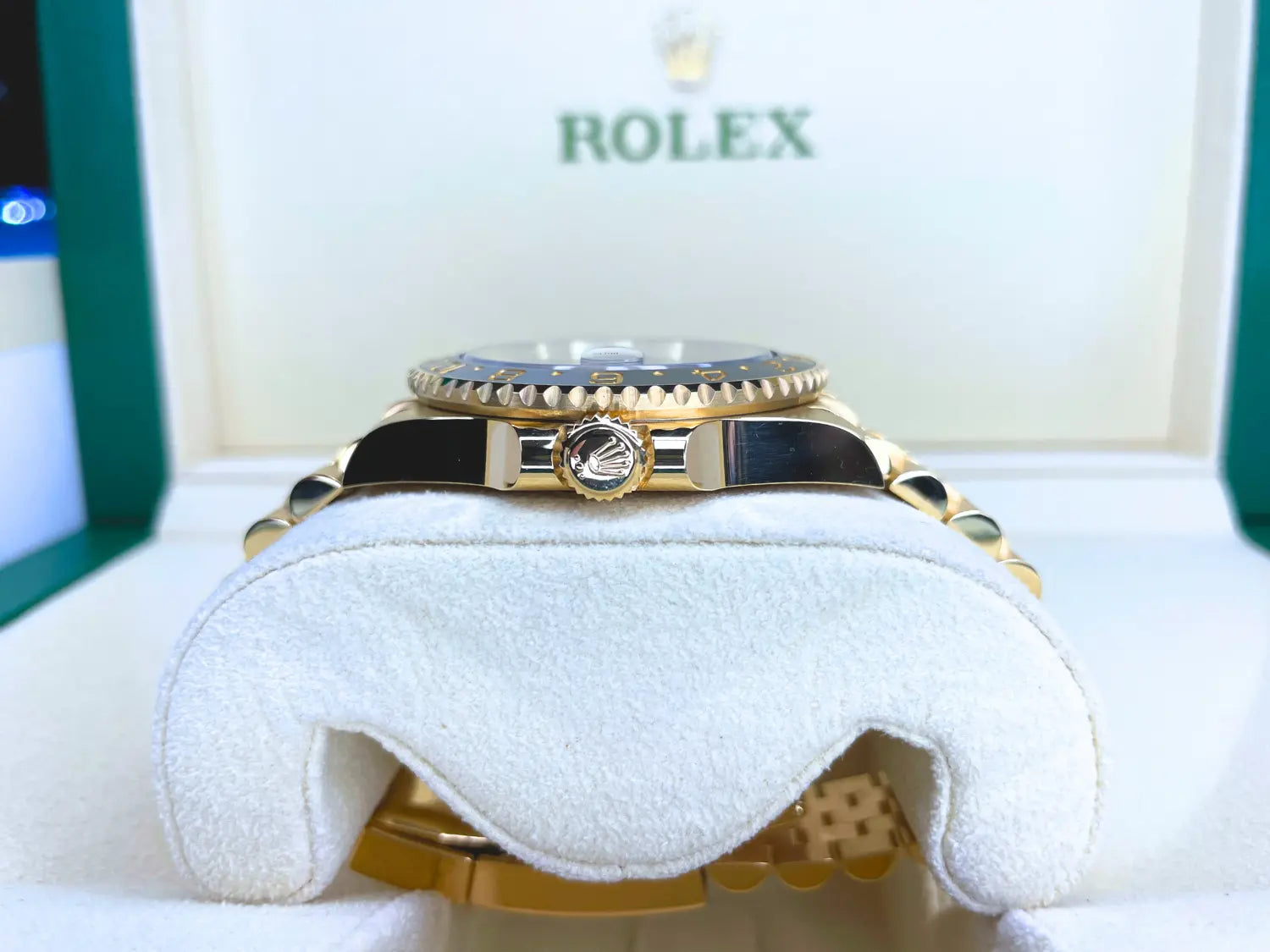 Rolex GMT-Master II "Bumblebee" Yellow Gold Jubilee BNIB - Impossible Watches