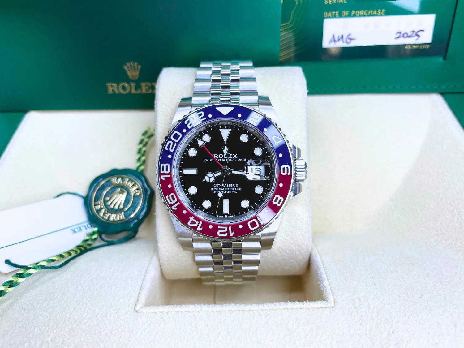 Rolex GMT-Master II "Pepsi" Jubilee BNIB - Impossible Watches