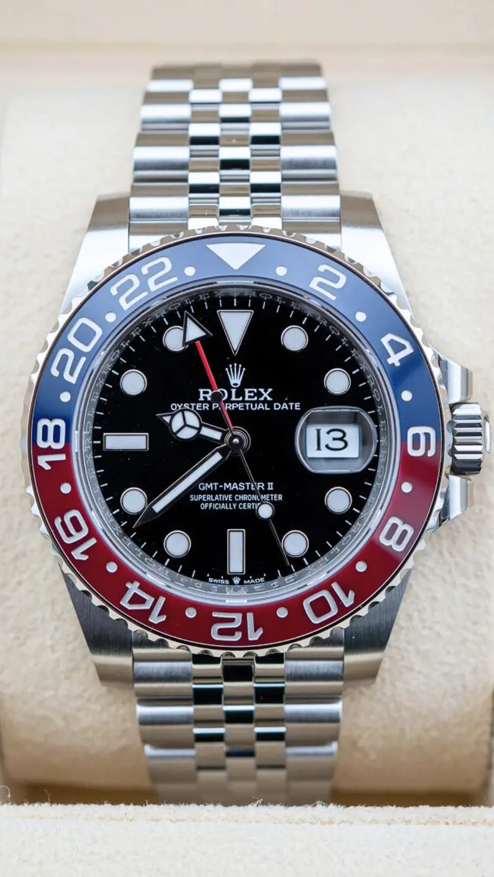 Rolex GMT-Master II "Pepsi" Jubilee BNIB - Impossible Watches