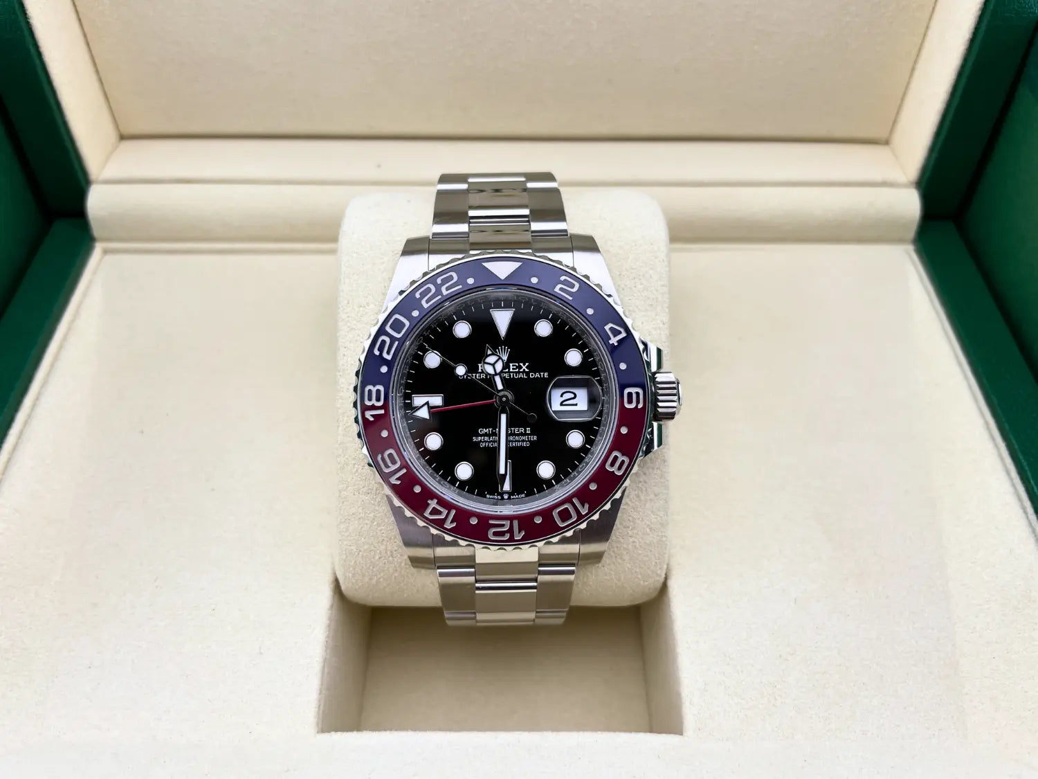 Rolex GMT-Master II "Pepsi" Oyster Mint 2025 - Impossible Watches