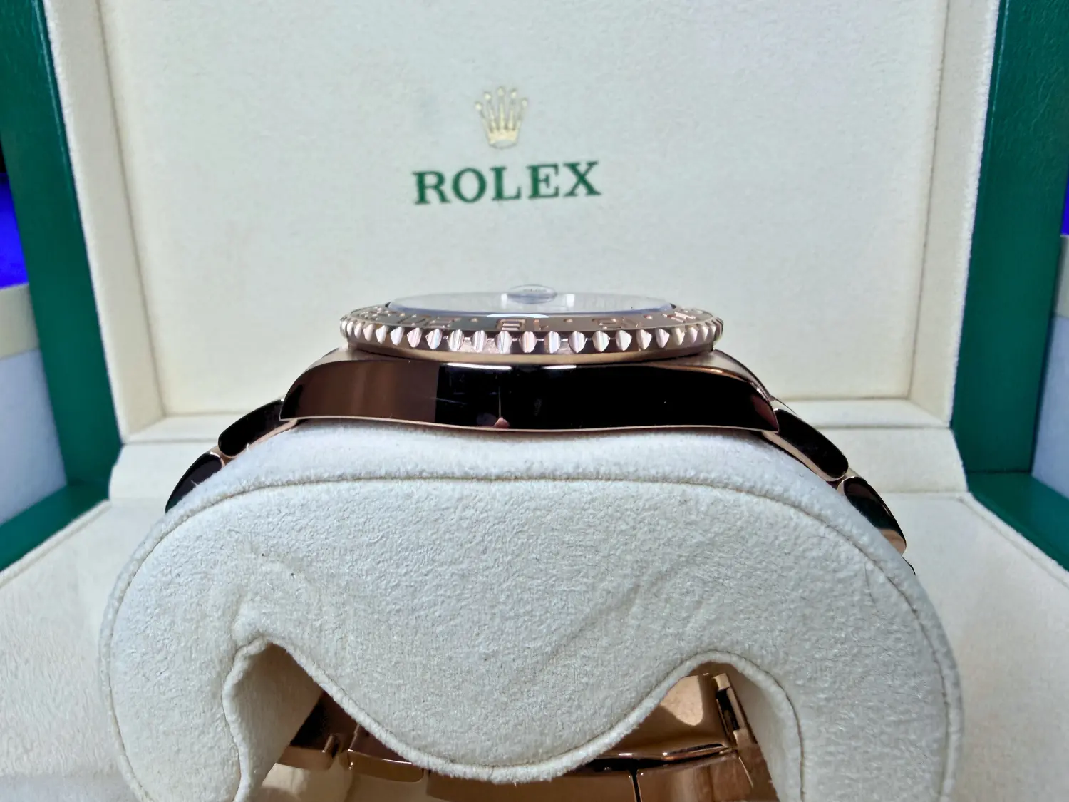 Rolex GMT-Master II "Rootbeer" Rose Gold - Impossible Watches