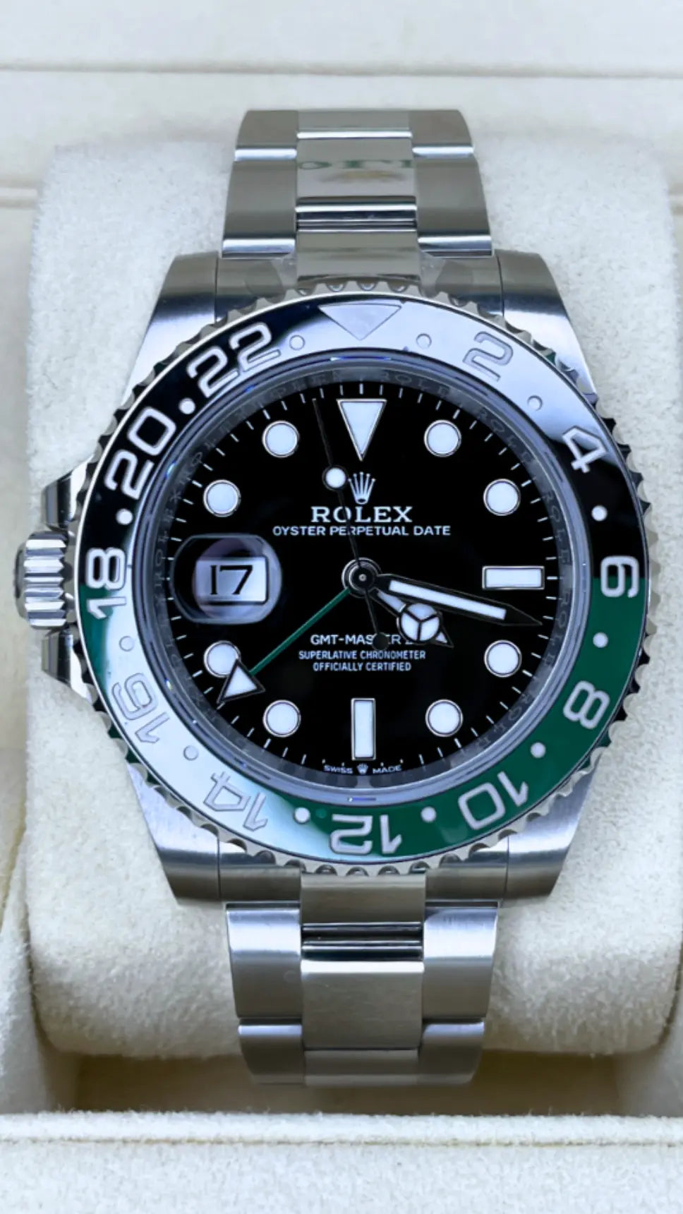 Rolex GMT-Master II "Sprite" on Oyster LNIB Rolex - For Sale