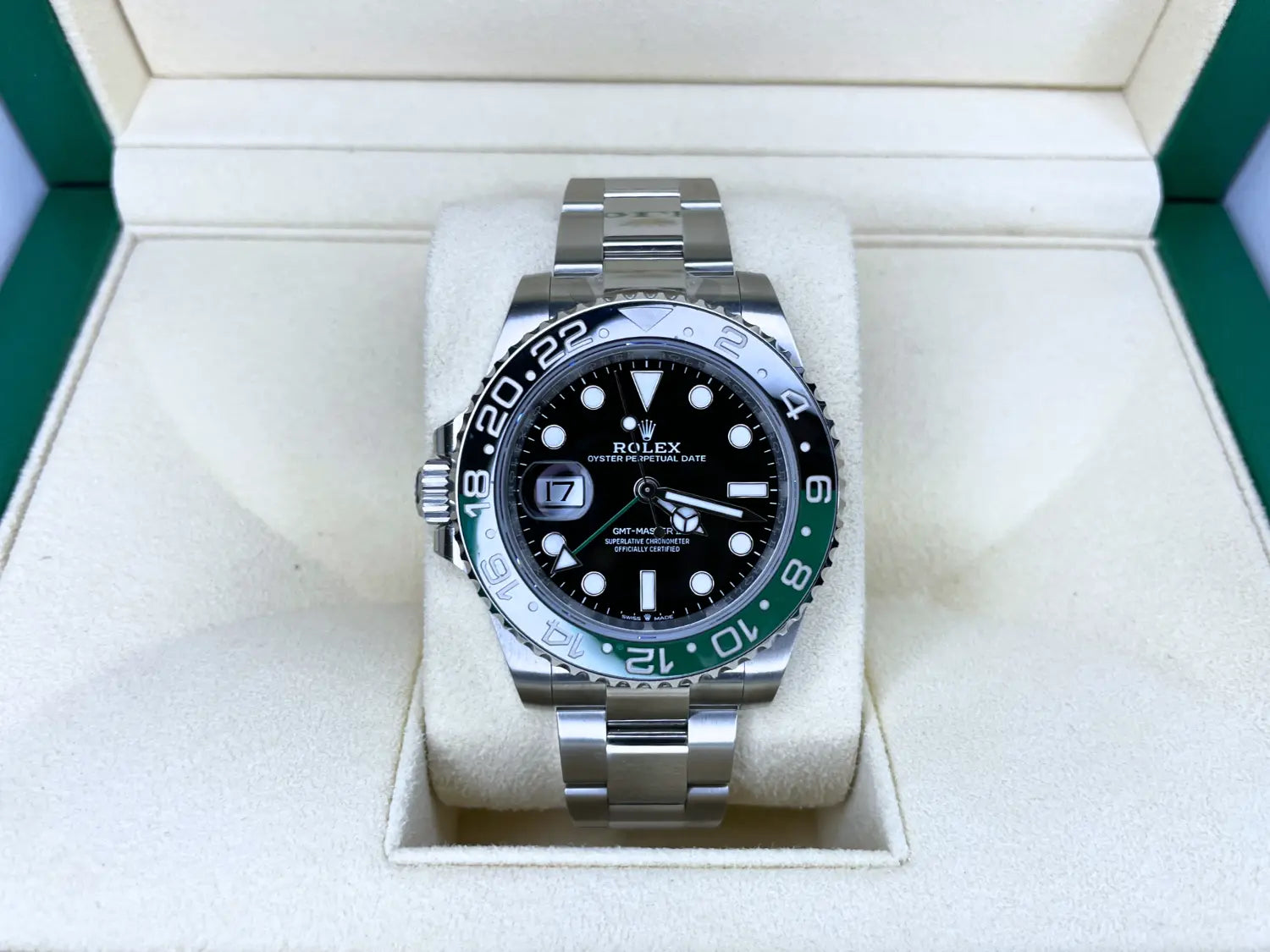 Rolex GMT-Master II "Sprite" on Oyster LNIB Rolex - For Sale