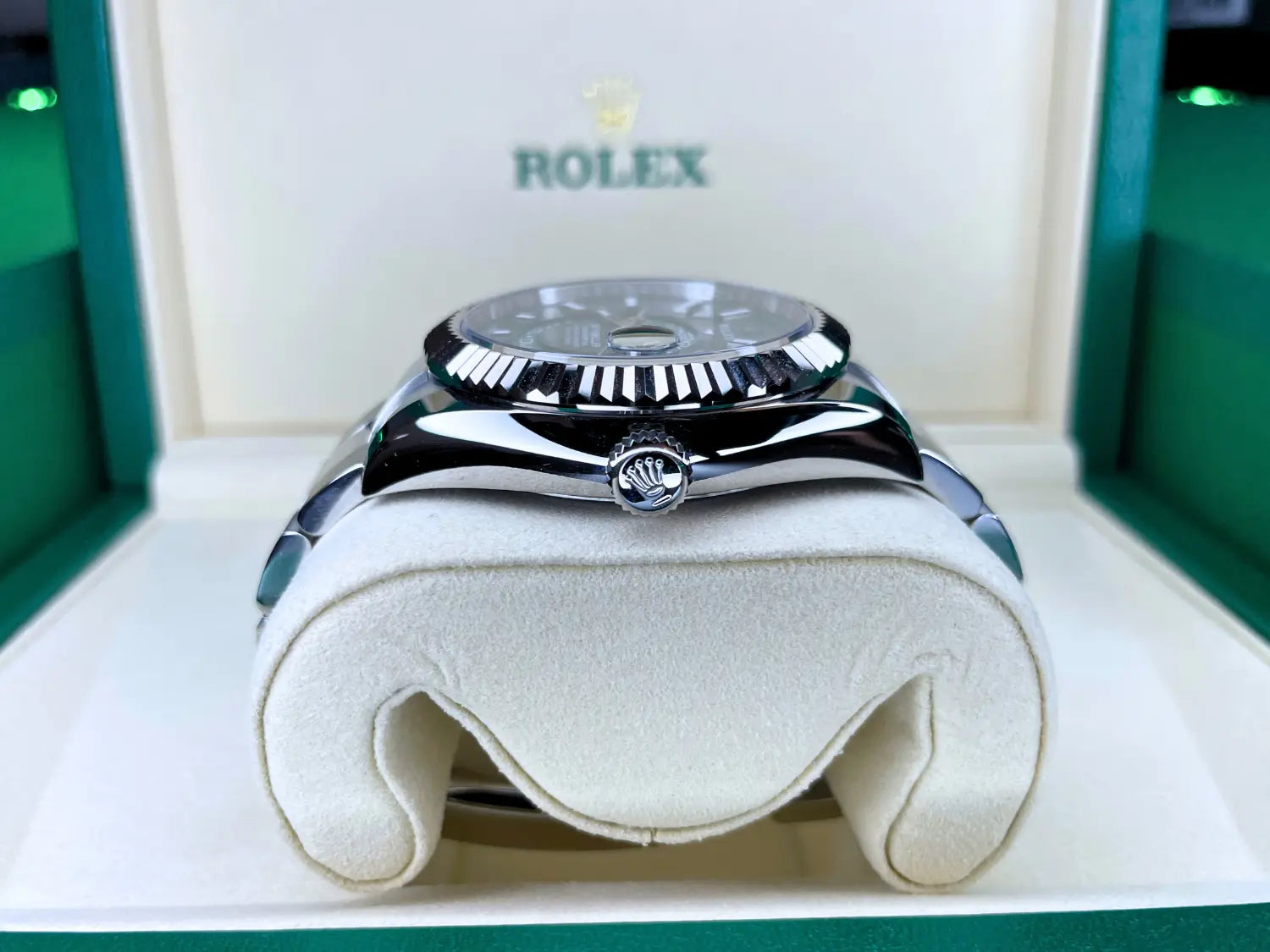 Rolex Sky-Dweller 336934 Mint Green BNIB 2025 - Impossible Watches