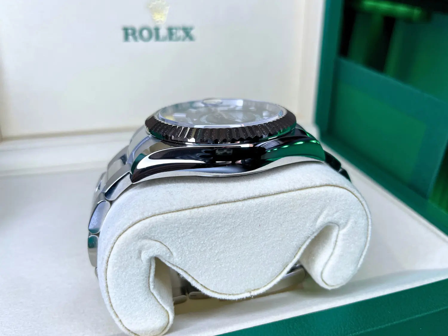 Rolex Sky-Dweller 336934 Mint Green BNIB 2025 - Impossible Watches