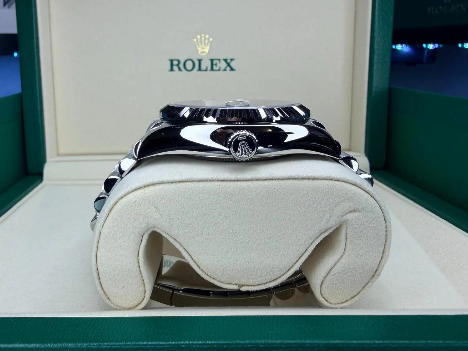 Rolex Sky-Dweller Blue Dial on Jubilee BNIB - Impossible Watches