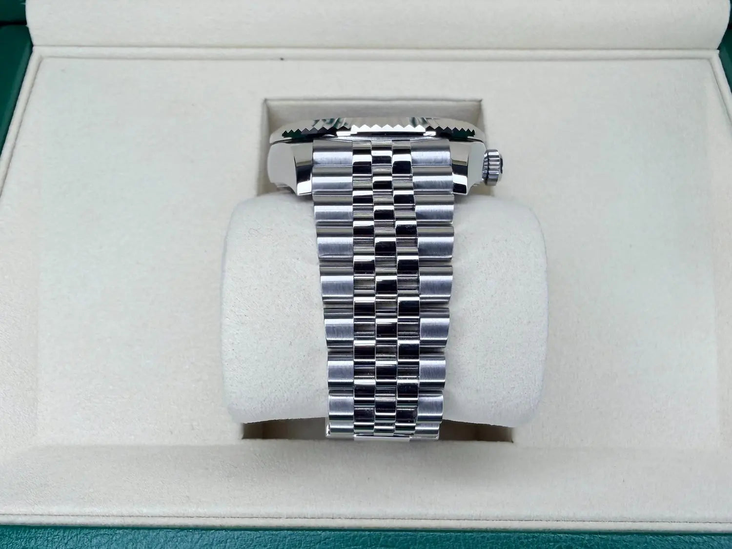 Rolex Sky-Dweller Blue Dial on Jubilee BNIB - Impossible Watches