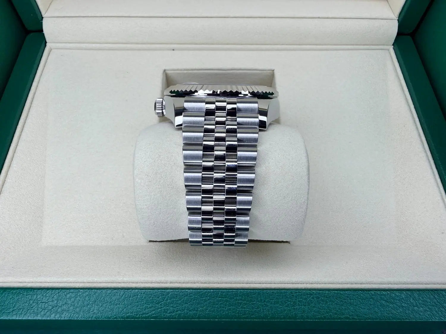 Rolex Sky-Dweller Blue Dial on Jubilee BNIB - Impossible Watches