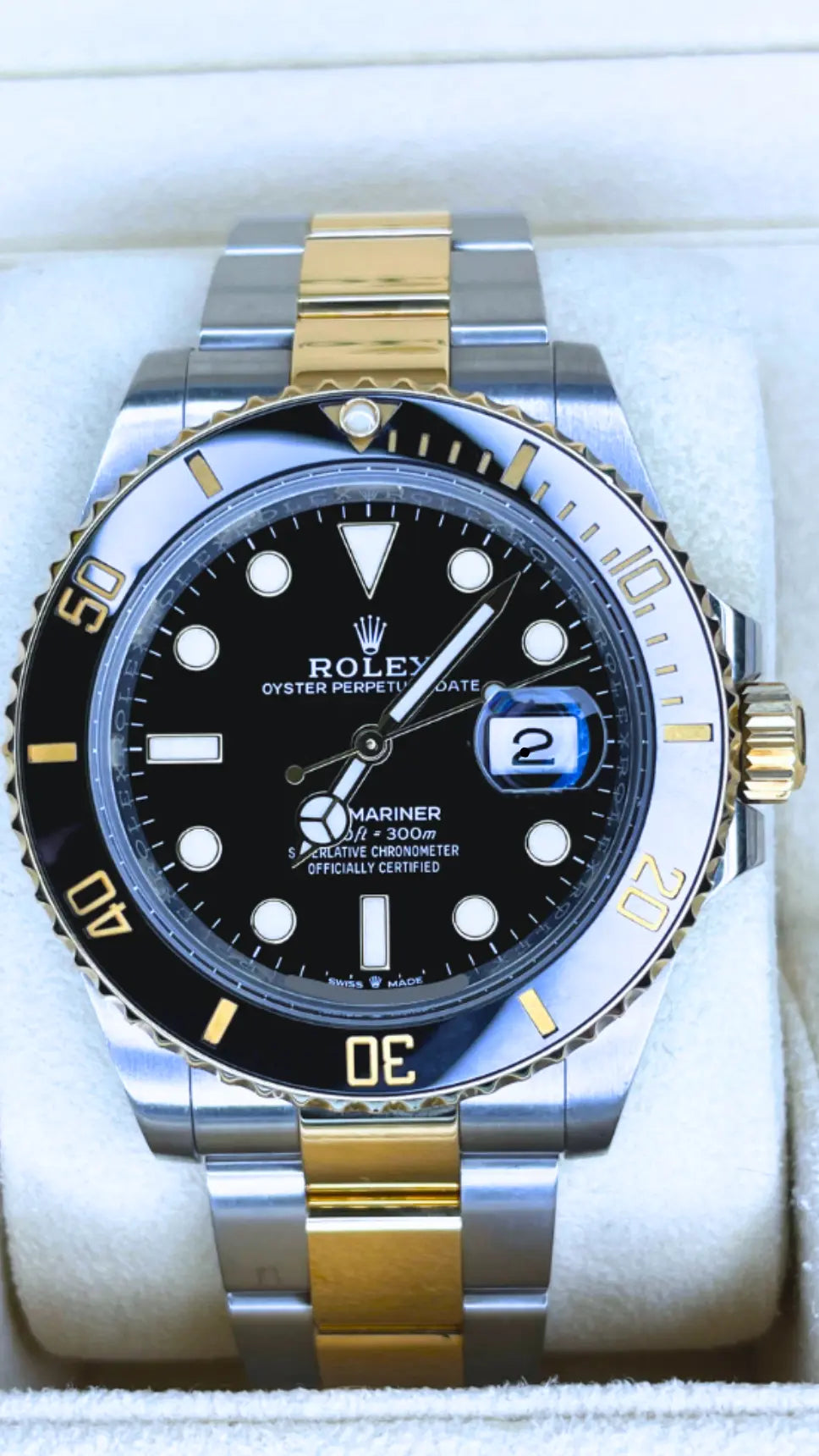 Rolex Submariner Date Two-Tone 126613LN - Impossible Watches
