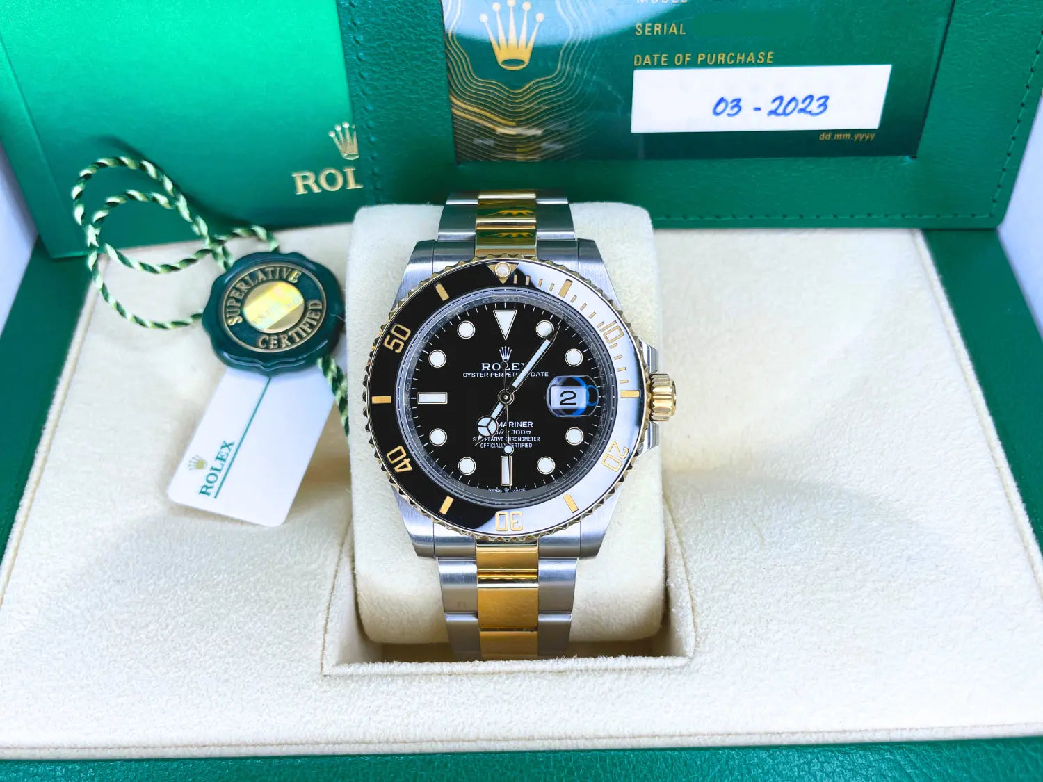 Rolex Submariner Date Two-Tone 126613LN - Impossible Watches