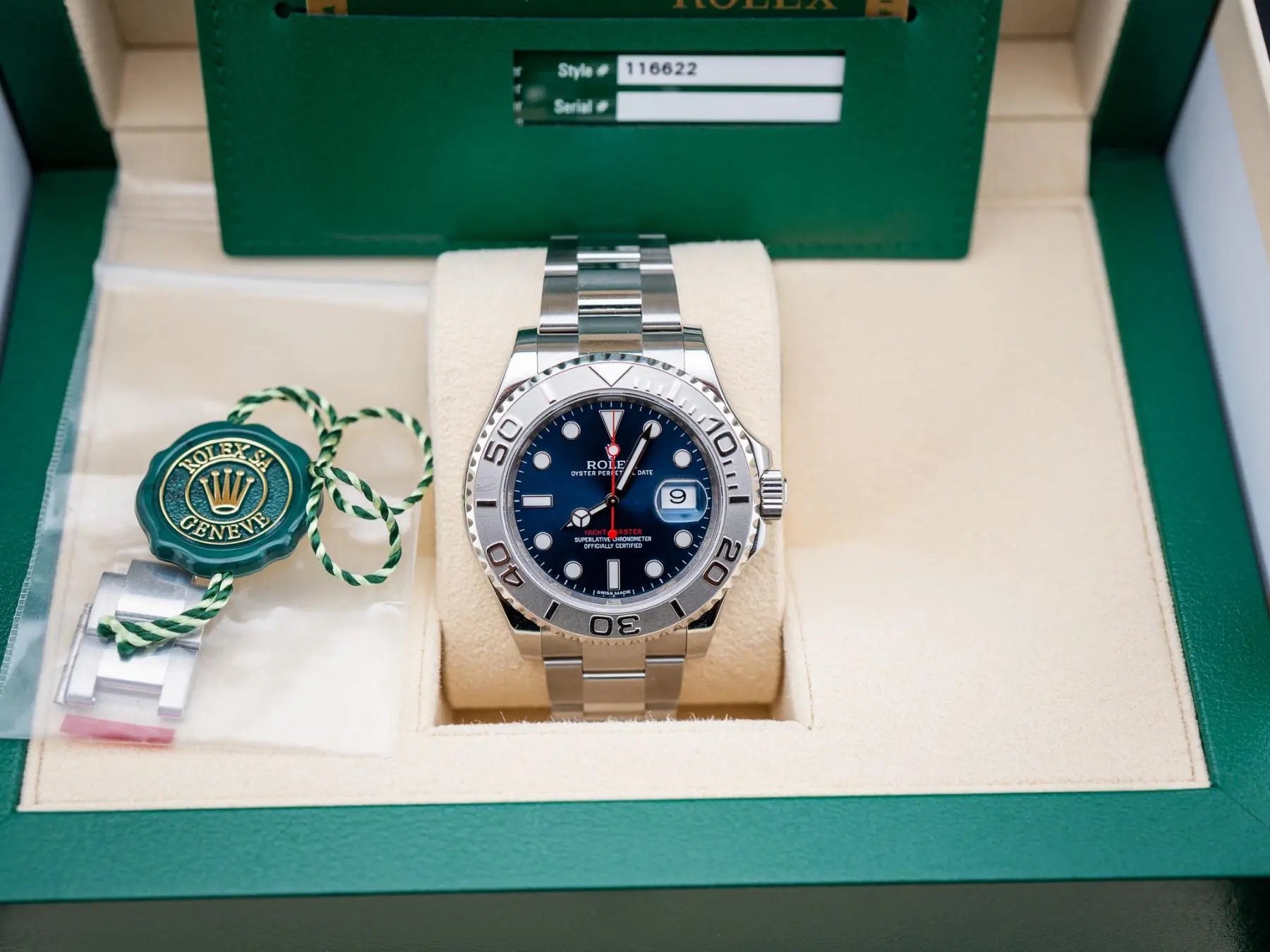 Rolex Yacht-Master 40mm 116622 Blue Dial - Impossible Watches